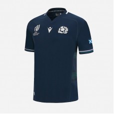 2023 Scotland Mens Rugby World Cup Home Shirt Mens Match Day Ready