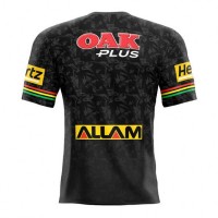 Penrith Panthers Mens Dark Training Rugby Jersey 2024
