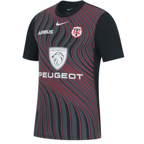 Stade Toulousain Mens Pre-Match Third Rugby Jersey 2023