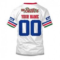 Auckland Warriors Retro Away Rugby Jersey 1995