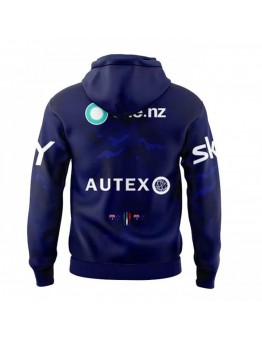 New Zealand Warriors Mens Anzac Rugby Hoodie 2024