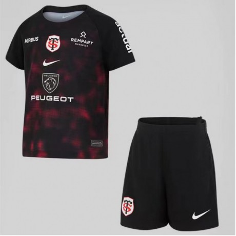 Stade Toulousain Kids Home Rugby Kit 2024