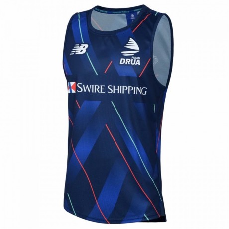 Fiji Drua Men's Blue Training Rugby Singlet 2025