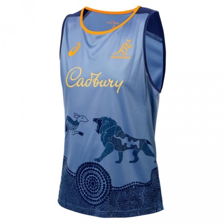 Wallabies Men's Tour Training Rugby Singlet 2025