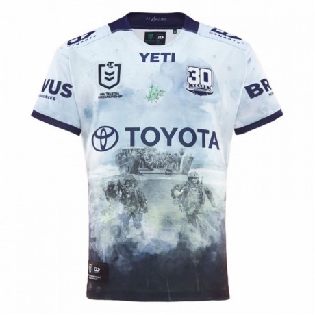 North Queensland Cowboys Men's Defence Rugby Jersey 2025