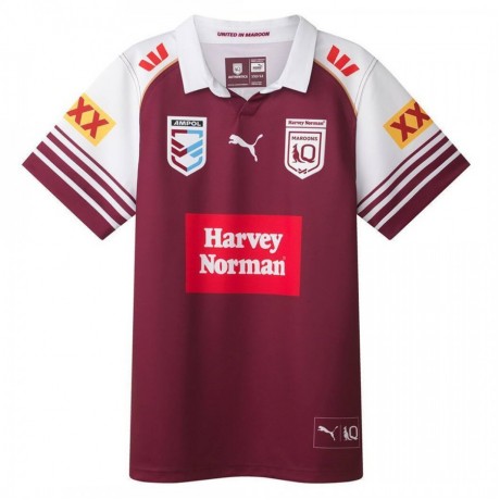 QLD Maroons State of Origin Mens WSOO Rugby Jersey 2025