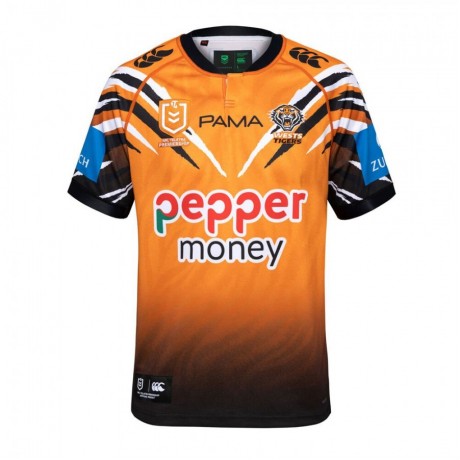 Wests Tigers Mens Home Rugby Jersey 2026