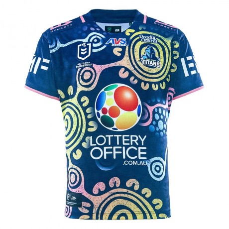 Gold Coast Titans 2026 Replica Indigenous Rugby Jersey Mens