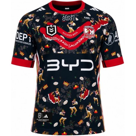 2026 Sydney Roosters Indigenous Jersey- Adult