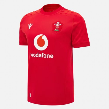 Wales WRU 26/27 Men's Home Jersey by Macron