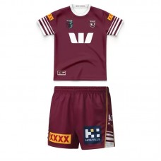 Queensland Maroons 2026 Kids Home Rugby Jersey Kit