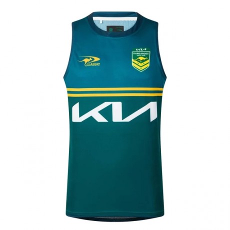 Australian Kangaroos 2026 Mens Classic Training Singlet