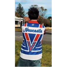 Newcastle Knights 1996 Heritage Rugby League Jersey