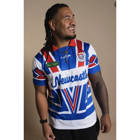 Newcastle Knights 1996 Heritage Rugby League Jersey