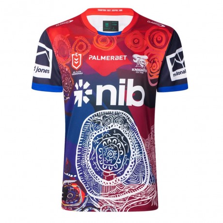 2025 Newcastle Knights Indigenous Rugby Jersey