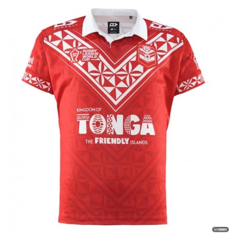Tonga 2026 RLWC Home Replica Jersey Mens