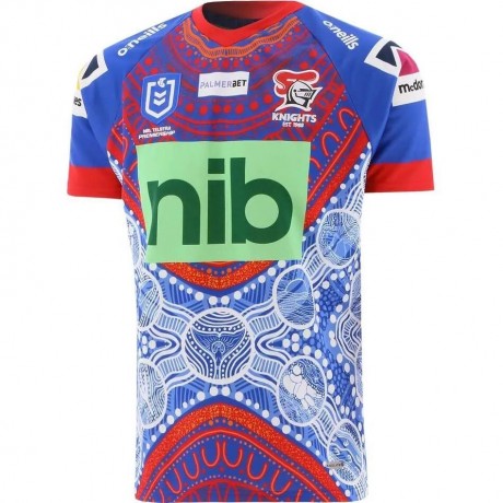 Newcastle Knights 2022 Mens Indigenous Rugby Jersey