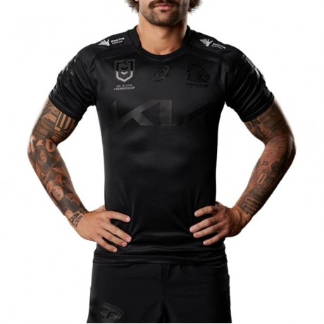 Brisbane Broncos 2025 Charity Jersey Mens Black