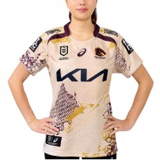 Brisbane Broncos 2025 Womens Indigenous Rugby League Jersey