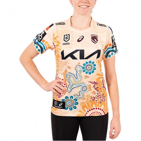 Brisbane Broncos 2026 Indigenous Womens Rugby Jersey
