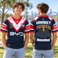 Sydney Roosters 2026 Men's Premiers Rugby Jersey