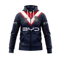 Sydney Roosters 2026 Men's Full-Zip Rugby Hoodie