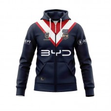Sydney Roosters 2026 Men's Full-Zip Rugby Hoodie